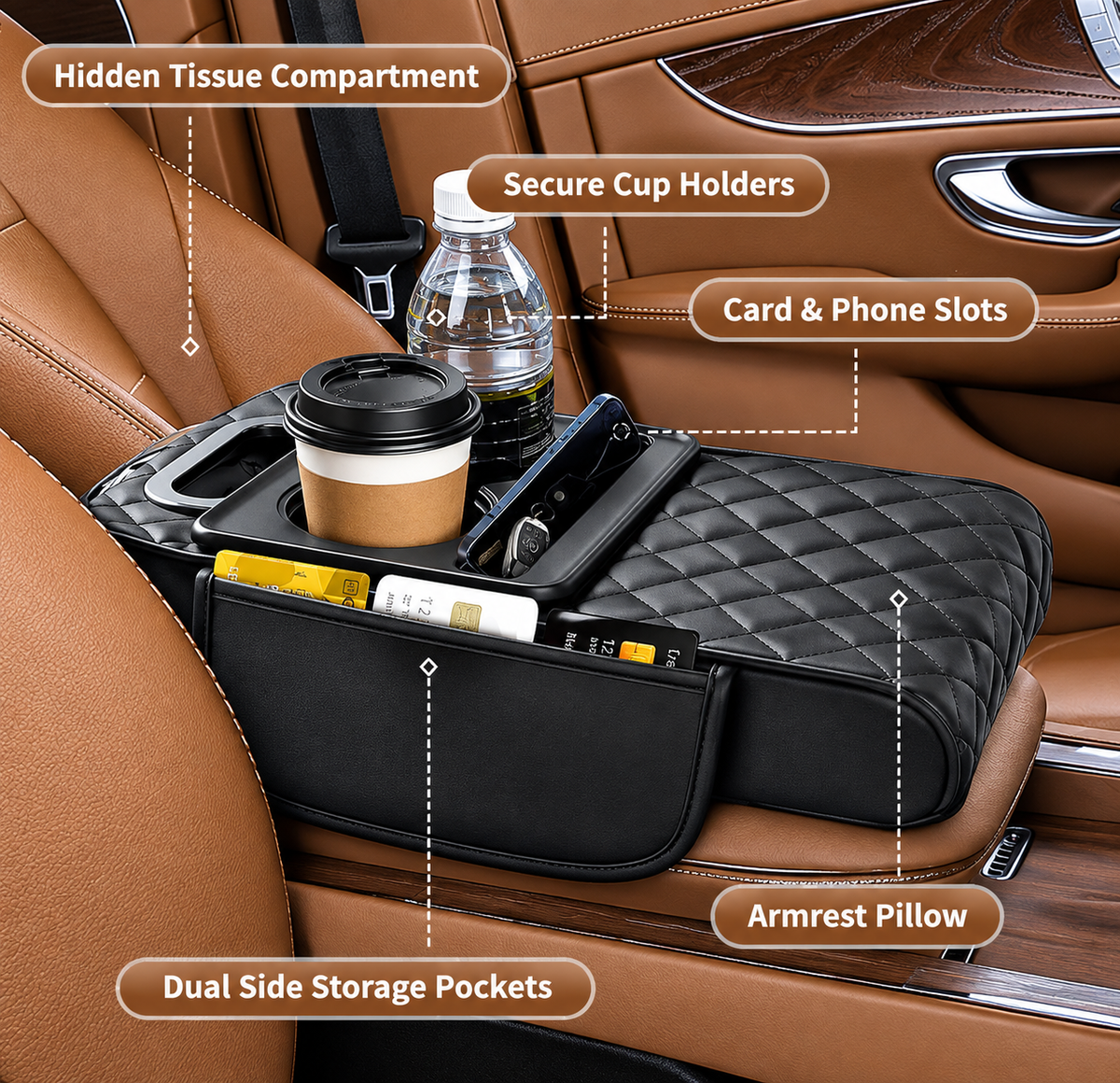 Velmora™ — Premium Console Comfort Organiser