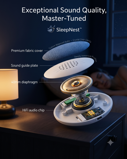 SleepNest™-Sleep & Relaxation Speaker