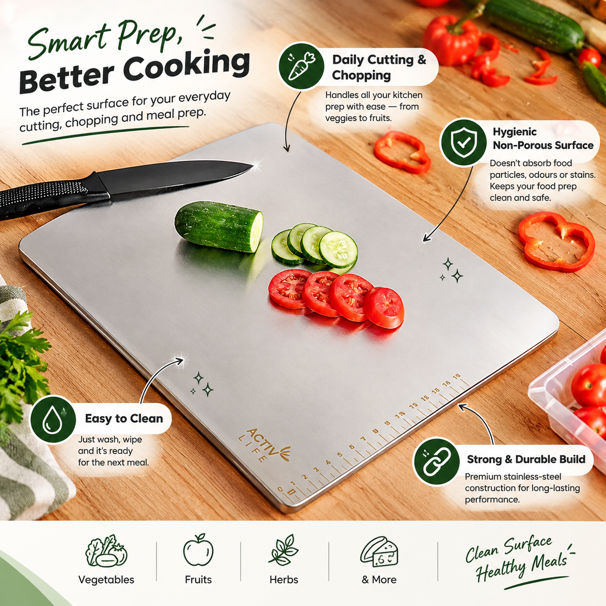 SlicePro™- Elite Board Kitchen Essential