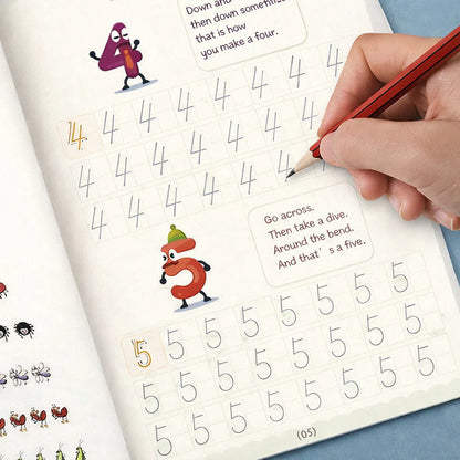 TrendCart™ SANK Magic Practice Copybook  Fun Learning for Little Writers new